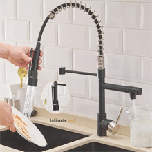 Commercial kitchen faucet