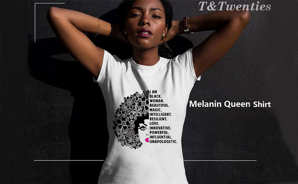 Melanin Queen Tees