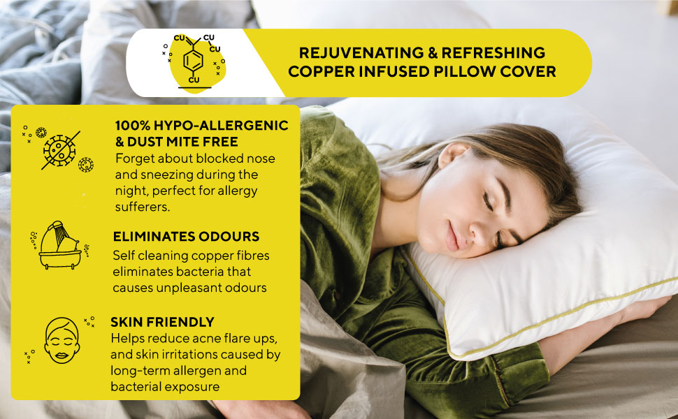 Brightr® Nox Soft as Down Adjustable Pillow for Neck & shoulder pains