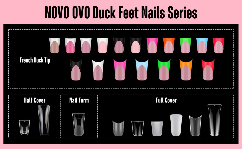 NOVO OVO Duck feet nails series