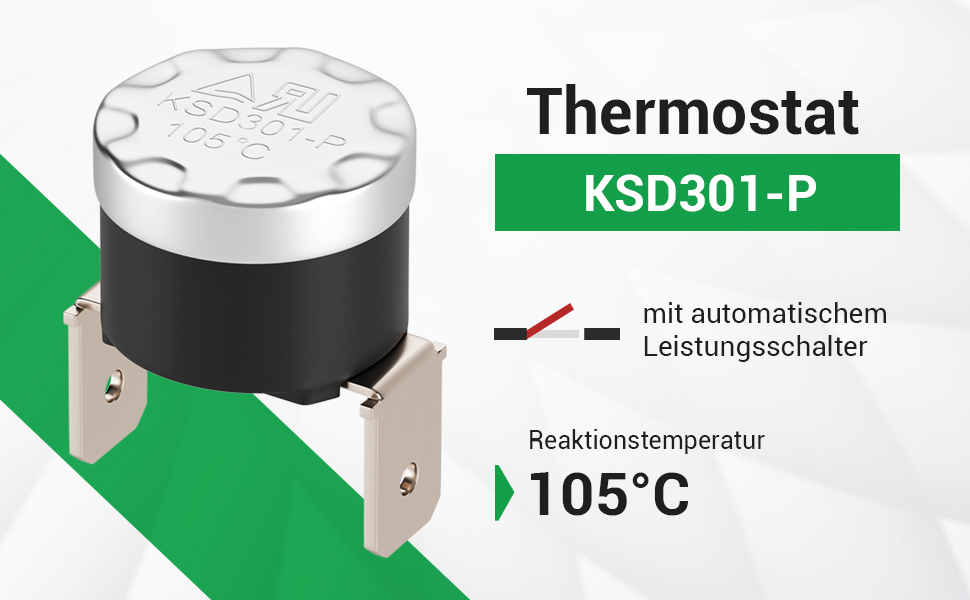 Interrupteur à Thermostat NF klixon 150°C à 200°C