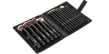 Make-up Pinsel Set Tasche Kosmetik Schminkpinsel Foundation Lidschatten Puder Blender Concealer 