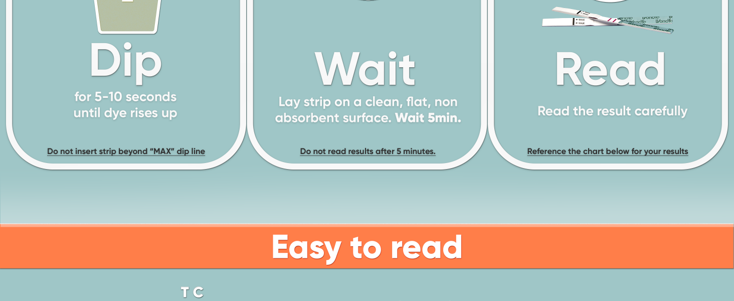 Wondfo Ovulation Test Strips Women Fertility Tracking and