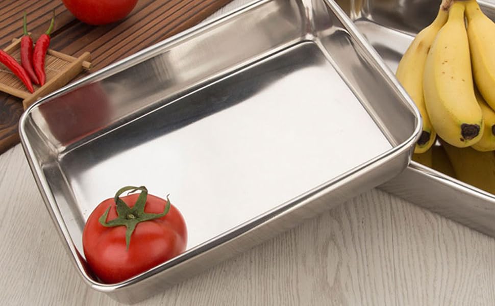 Baking Cookie Sheets Pan,JellyRoll Pans Roasting Pan,Stainless Steel Baking Pans