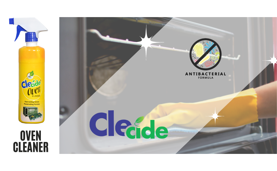 Clecide Oven Cleaner (Gas Stove Cleaner, Gas Burner Cleaner, Chimney