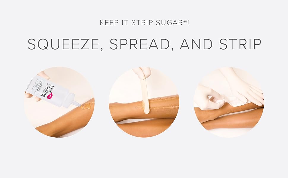 hair removal waxing sugaring kit women leg bikini face natural brows all hair types