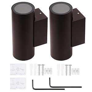 lamparas de pared exterior gu10