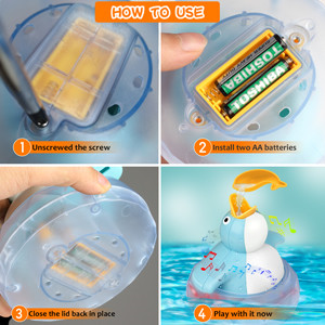 Bath toys bathtub toy easy to install, easy to use