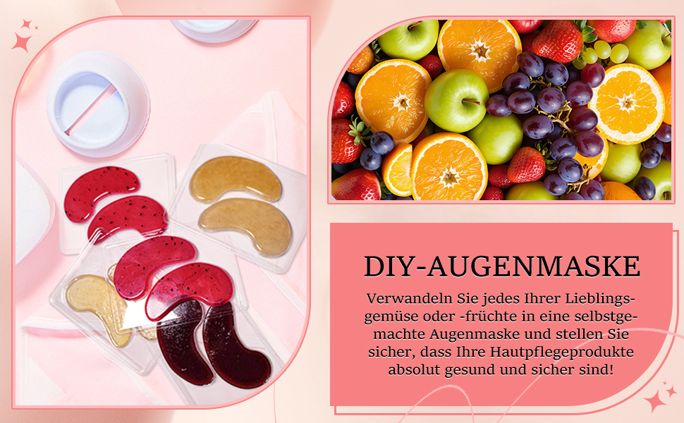 Oogmaskers vormen om zelf te maken