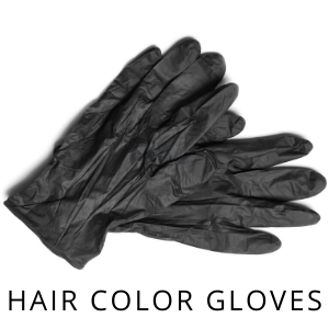 BLACK, LATEX FREE, HAIR COLOR GLOVES