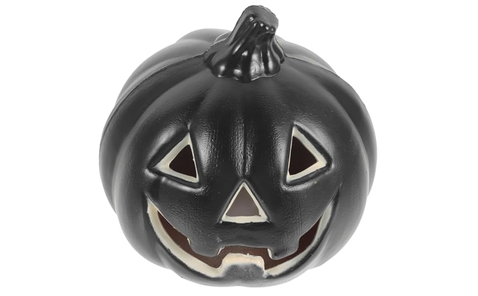 Amazon.com: ABOOFAN Halloween Led Pumpkin Lantern, Black