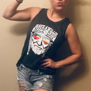 Vintage Have A Willie Nice Day Tank Tops