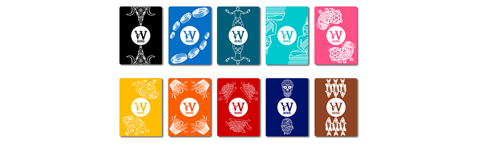 How Am Weird - Colorful Weirdo Cards