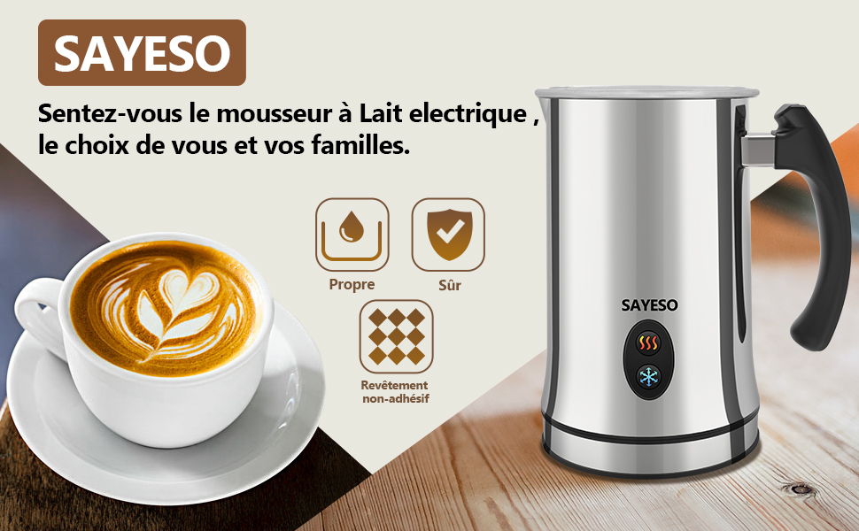 Elektrischer Milchaufschäumer manuell