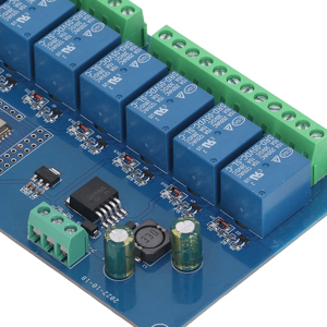 Programmable DC5-30V 8 Channel Relay Module with ESP32 WiFi BLE Development Board for Smart Home Wir