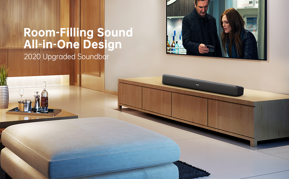 Sound Bar for TV, SAKOBS 29 Inch Sound Bar, 40W 80 dB