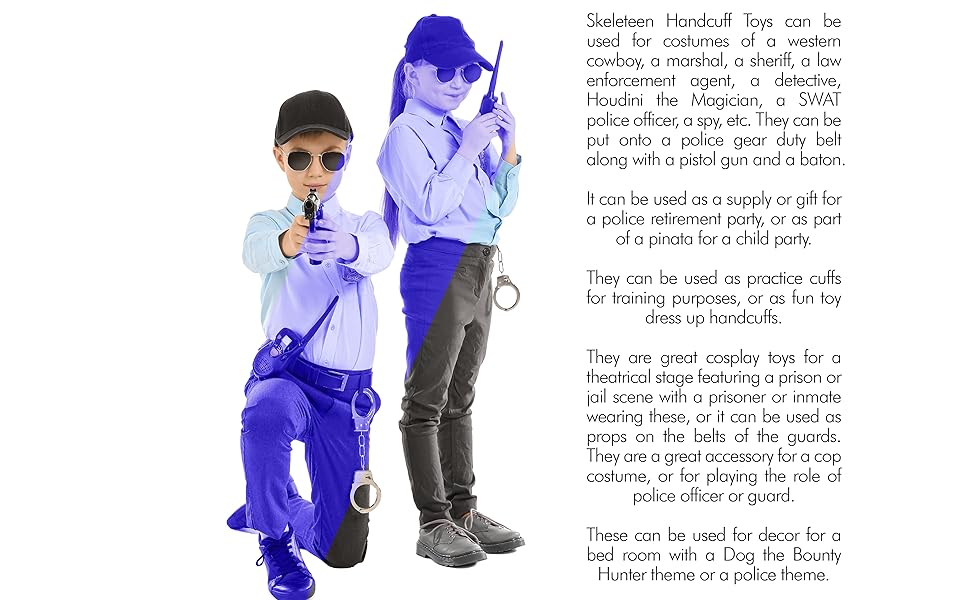 pretend play police handcuffs