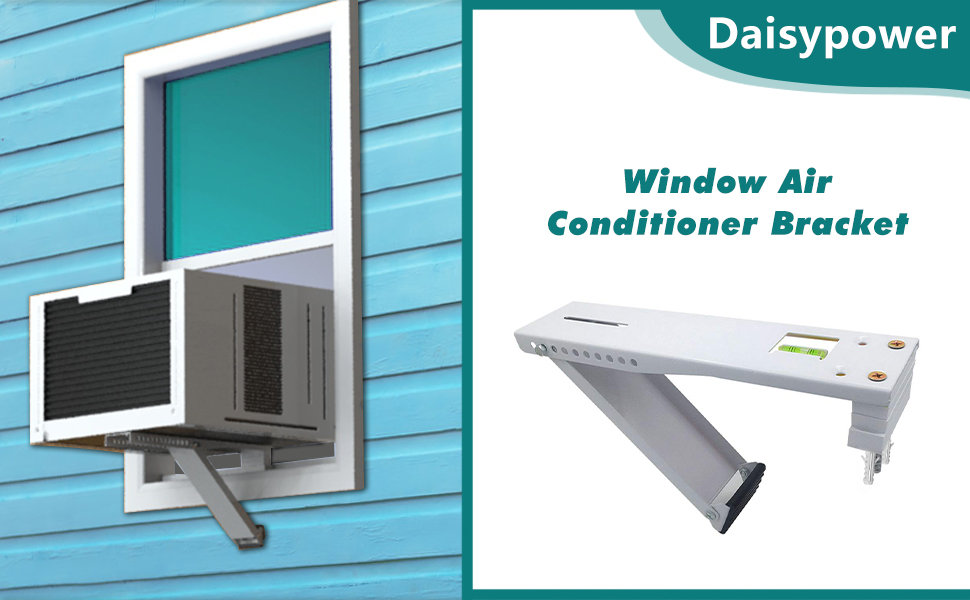 Daisypower Window AC Bracket,Window Air Conditioner Support Bracket