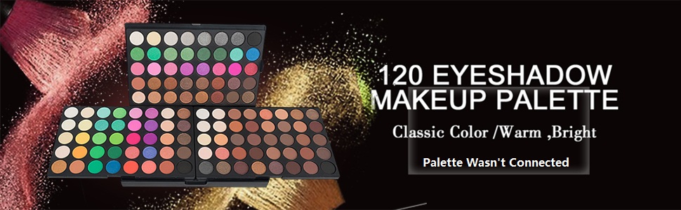120 Colors Eyeshadow Palette 