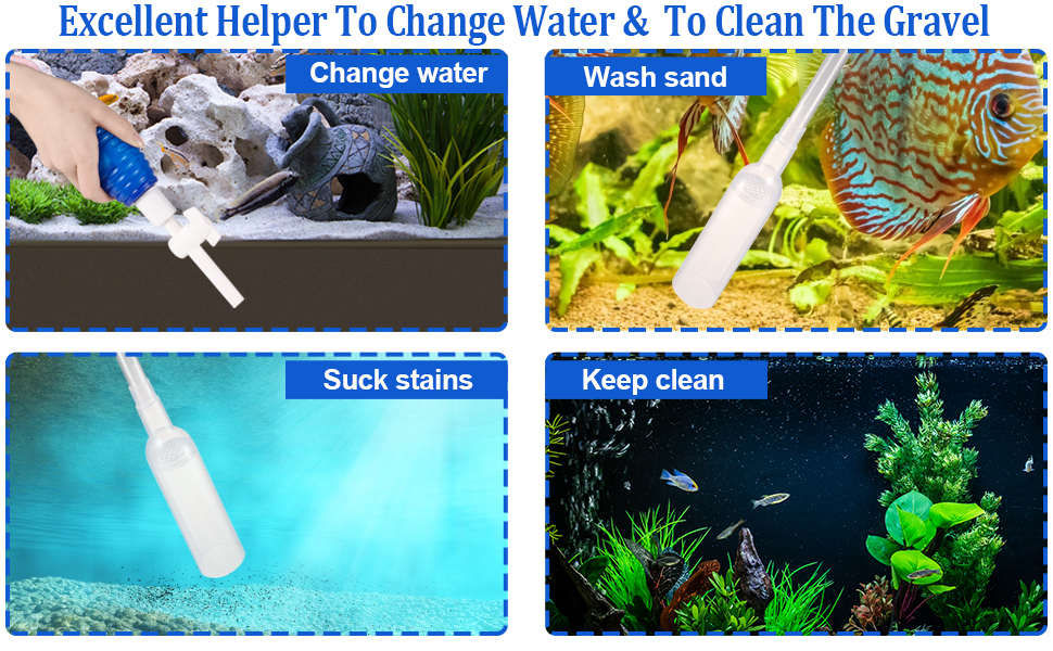 Aquarium Gravel Cleaner Water Changer