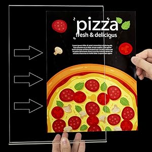 sign holder 8.5x11 inch