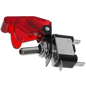 Amazon.co.jp: POPETPOP 12v/20aトグルスイッチ用カバー Led