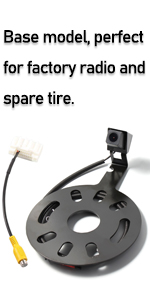 Spare Tire Backup Camera - Fixed Bracket