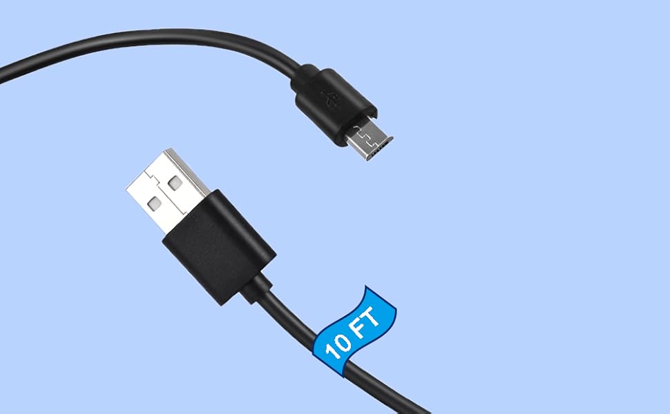 Long USB Power Cable for Roku Streaming Stick, Roku Express