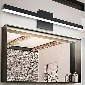 Frosted Aluminum vanity lights modern bathroom vanity light fixtures 6000k vanity light led 
