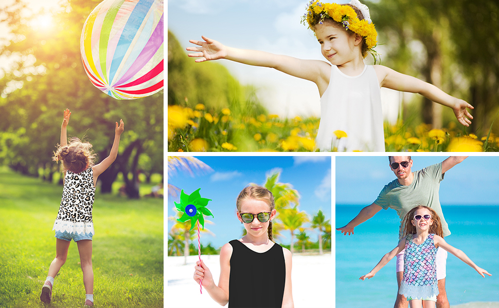 little girls long tank top