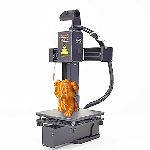 3D Printer, Small 3D Printer for Beginner, 40mm / s High Speed Printing, 180°C Rapid Heating and Printing, Printer with Nozzle, Print Size 220 x 220 x 220mm, Easy to Operate (US 23  Small 3D Printer