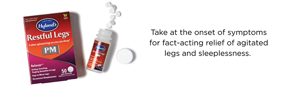 Fact Acting Relief of Agitated Legs and Sleeplessness