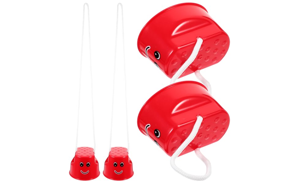 Amazon | BCOATH 4本 子供用 竹馬 ウォーキング カップ おもちゃ