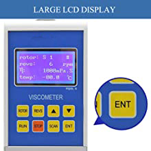 digital viscometer lcd display