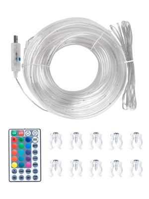 led rope lights for bedroom