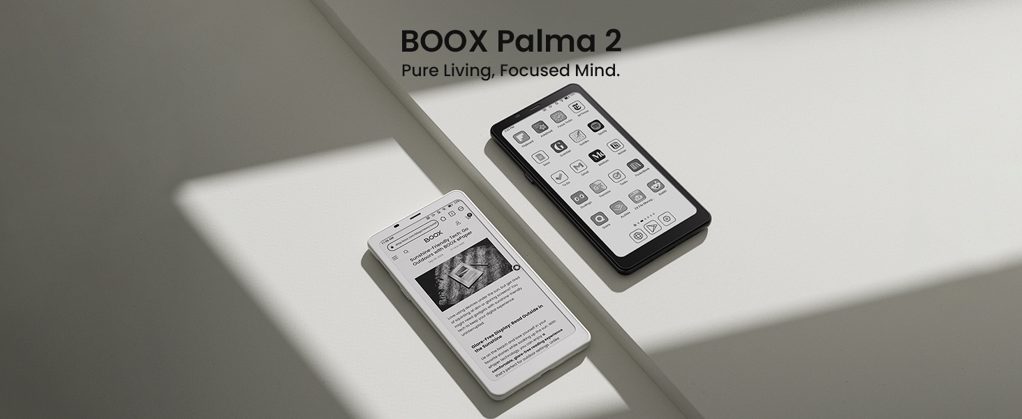 Boox palma＜ホワイト＞ ブークス BOOX Palma – FOX STORE