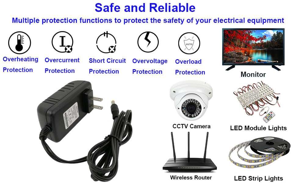 12V 3A Power Supply