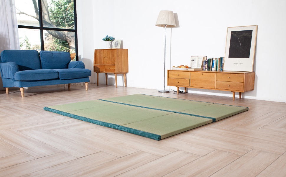 MustMat Tatami Futon Mattress Traditional Japanese Tatami Mat Comfortable Japanese