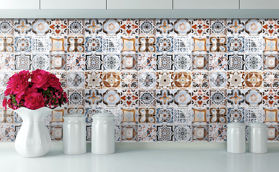 Yipscazo Peel and Stick Backsplash Tile for Kitchen