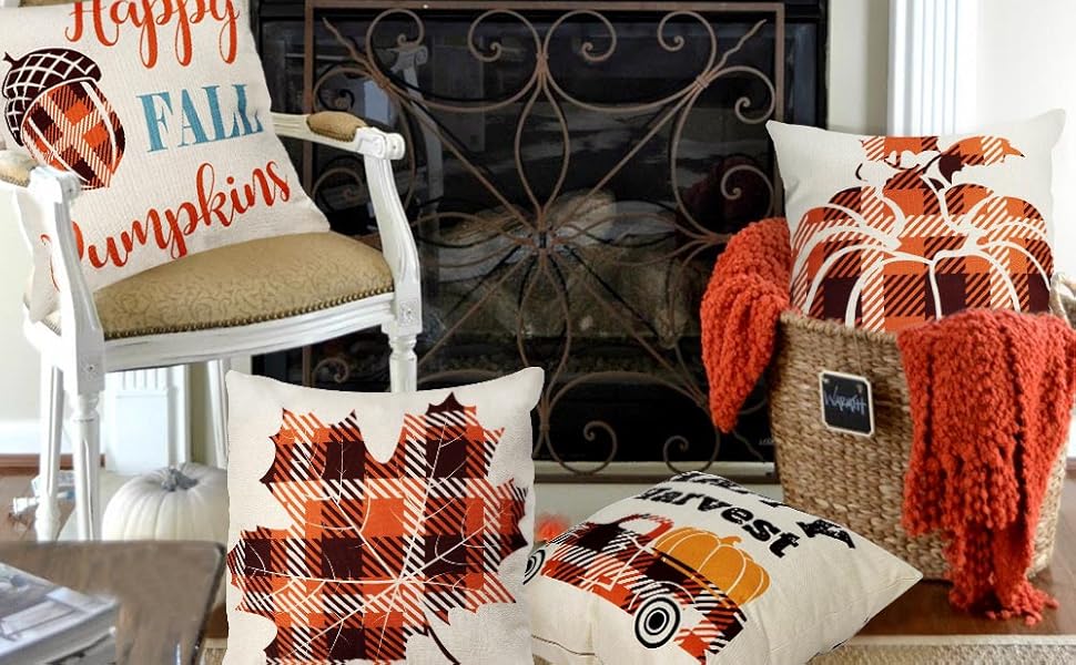 fall pillow covers
