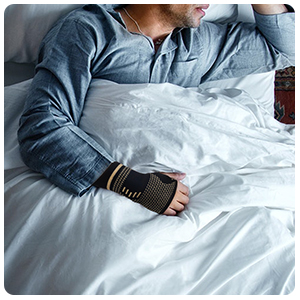 Compression Hand Wrist Brace Cotton Wrist Sleeve for Skin Protection