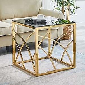 light grey end tables