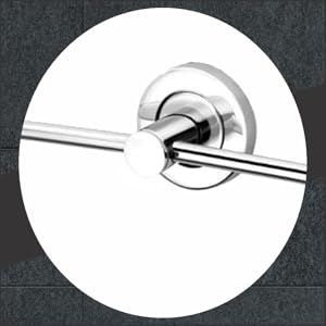 Stainless Steel Towel Ring/Napkin Ring - Bathroom Towel Holder - Towel Hanger with Chrome Finish