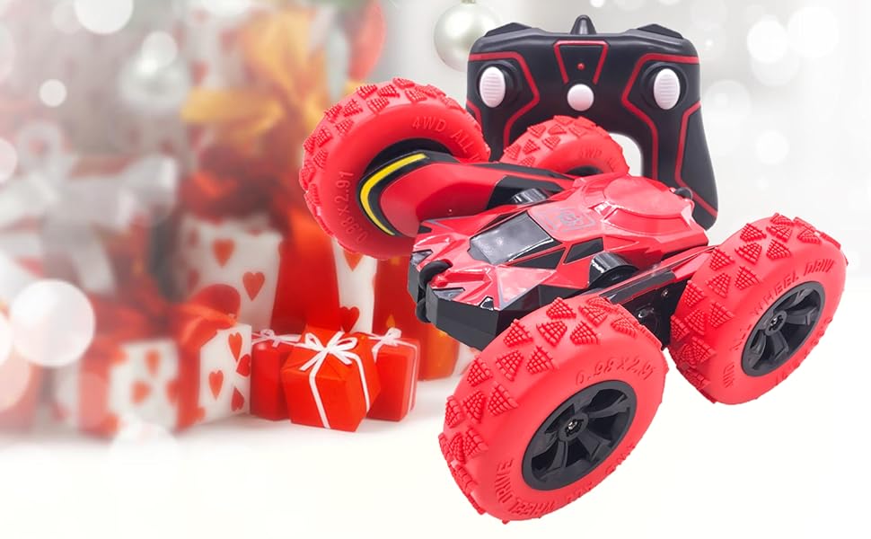 rc stunt car toy gift for 6 7 8 9 10 11 12 years old boy