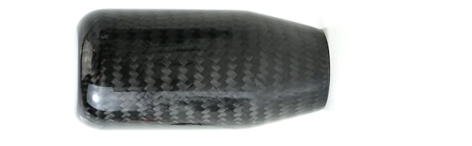 Glossy Black Real Carbon Fiber Shift Knob