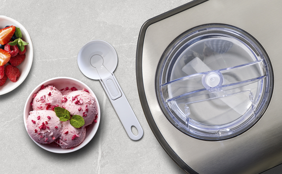 Baridi 1.2 Litre Ice Cream Maker Amazon.co.uk Home & Kitchen