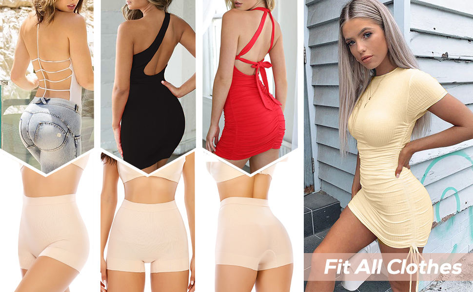 Womens Slip Shorts for Under Dresses High Waisted Summer Shorts