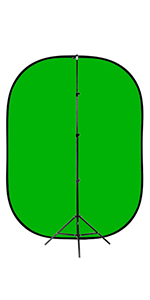 green pop out backdrop kit