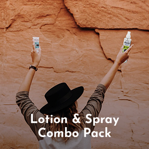 lotion and bug spray