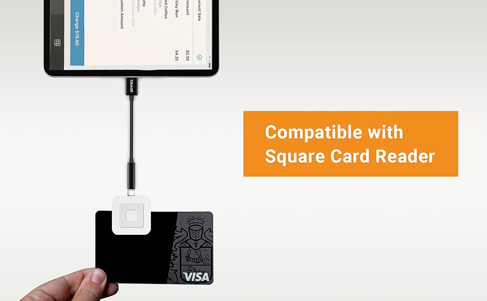 Cubilux USB C Audio Adapter for Samsung Galaxy S20 Ultra/S20 FE, Note